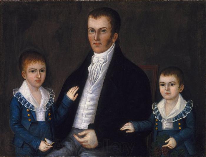 Joshua Johnson John Jacob Anderson and Sons, John and Edward Germany oil painting art